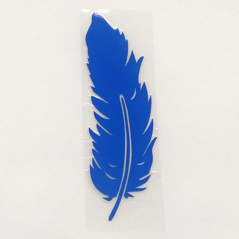 

Различные размеры, автомобильная наклейка с летающими перьями, Стайлинг, наклейка, украшение, светоотражающая виниловая наклейка для автомобиля, наклейка на мотоцикл, чехол от царапин