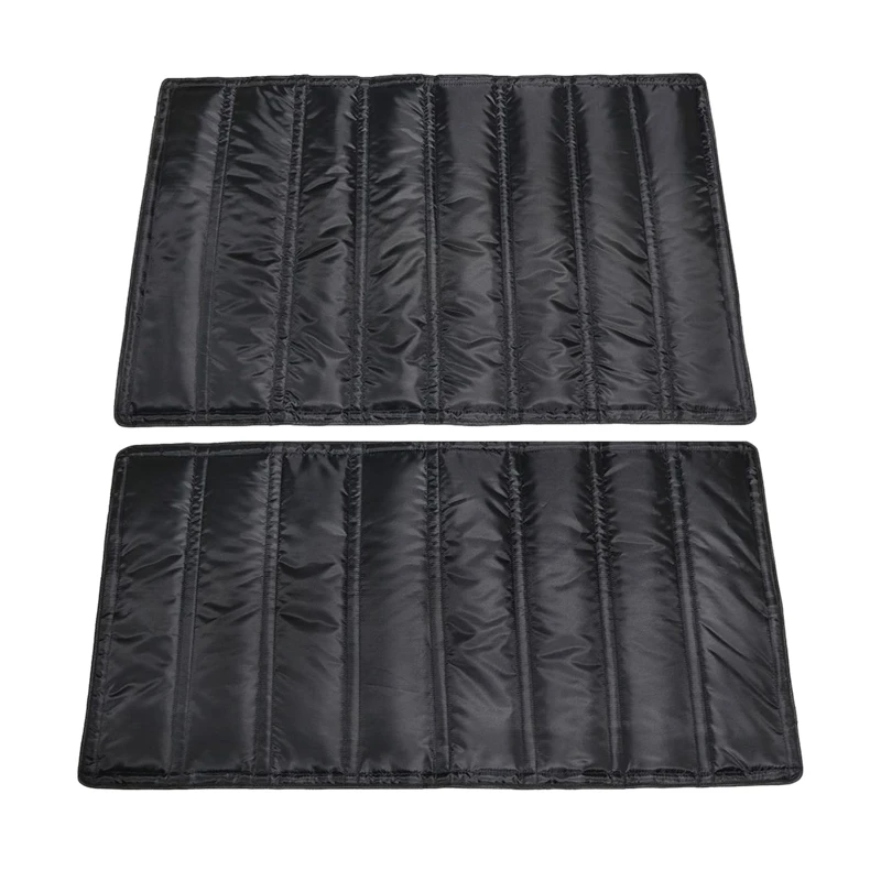 

2Pcs Black Cotton Car Roof Hardtop Heat Insulated Cotton Kit For Jeep Wrangler 97-06 Car Styling Accessories