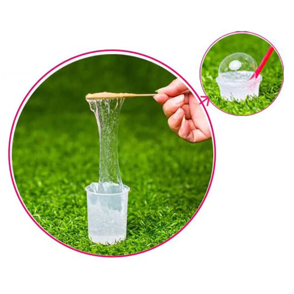 DIY Slime Kit пушистый Кристалл Gliter порошок клей игра для детей обучающая игрушка