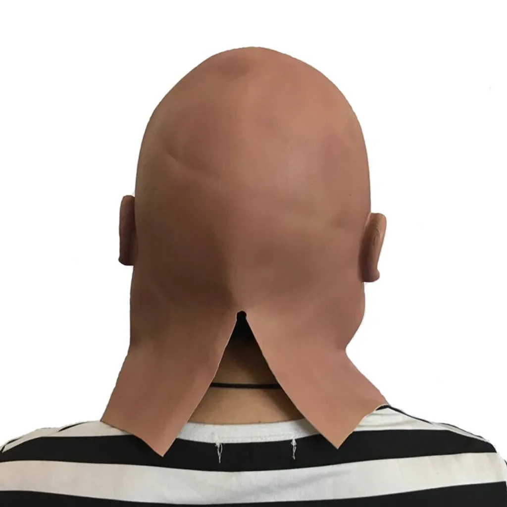 Головной убор в виде дяди на Хэллоуин с забавным облысшим головой старшего брата