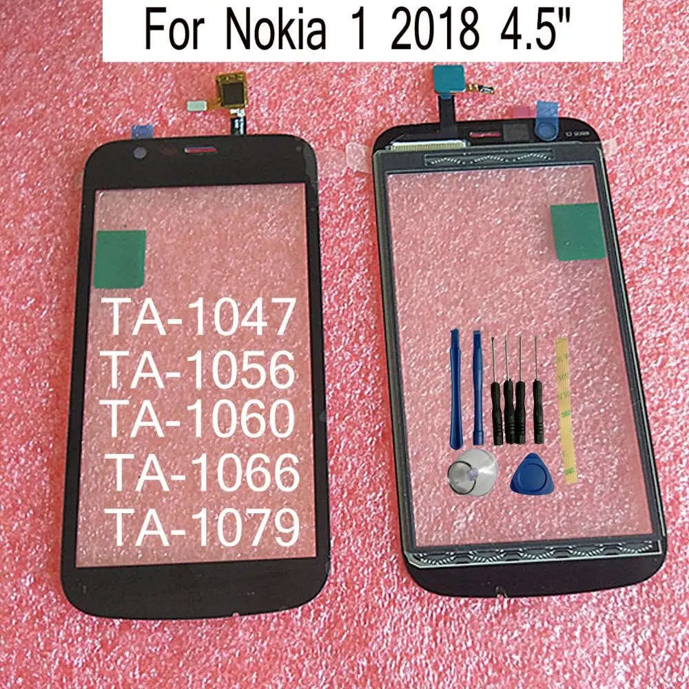 Shyueda 100% Новинка для Nokia 1 2018 4 5 дюймов TA 1066 1047 1060 1056 1079 внешнее Переднее стекло