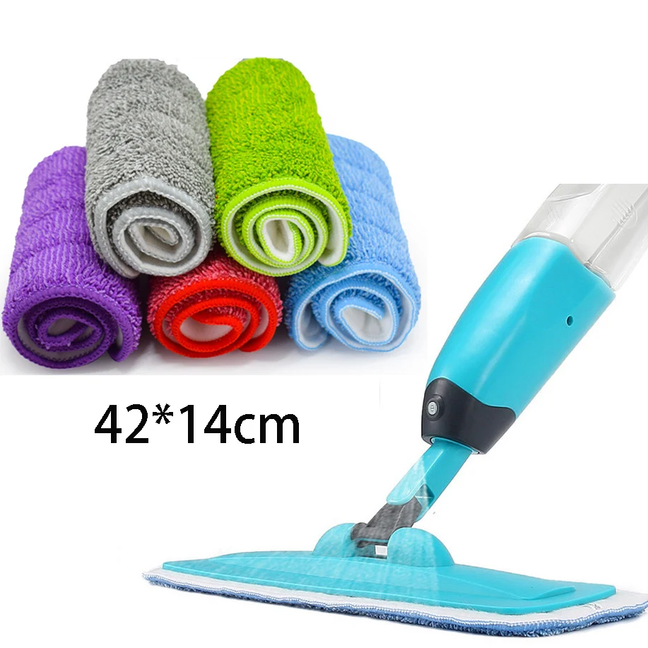 Швабра с распылителем 42x14 см Тряпичные бирки многоразовые прокладки из