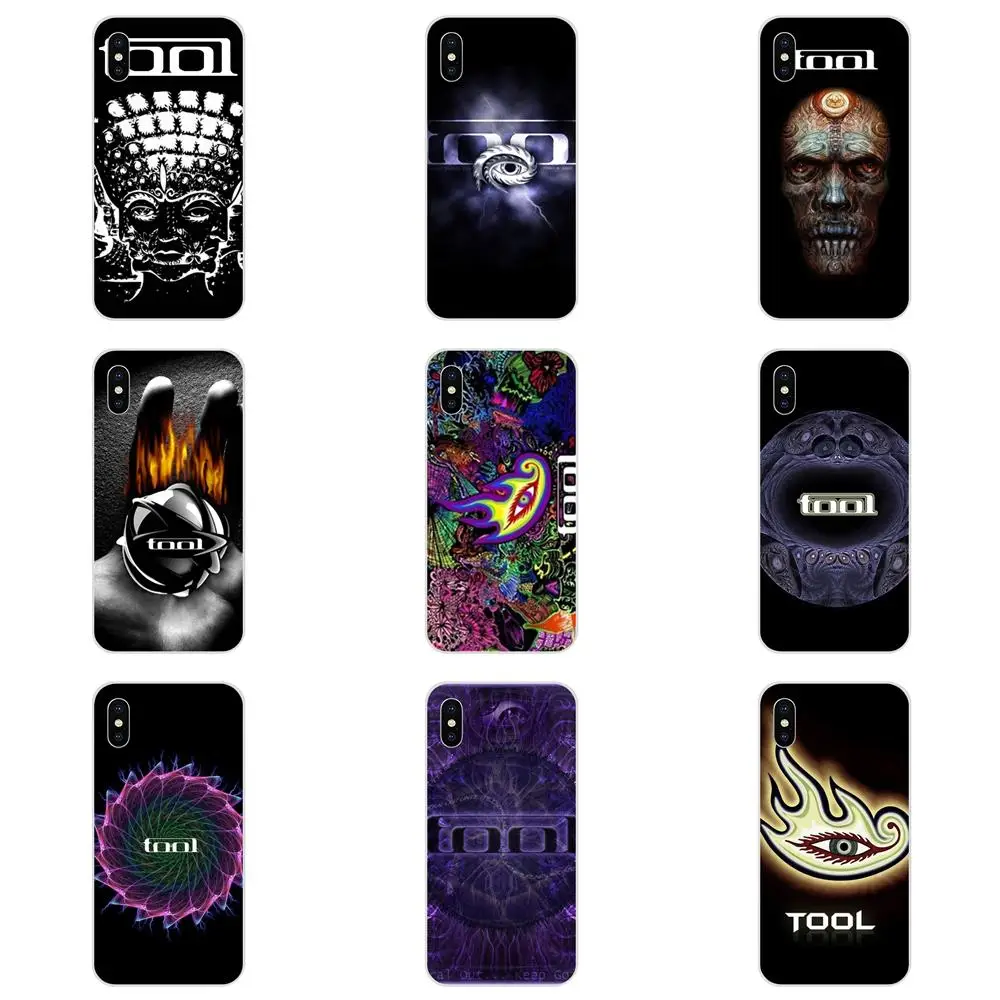 Инструмент для телефона из ТПУ металлический логотип рок-группы Galaxy Alpha Note 10 Pro A10