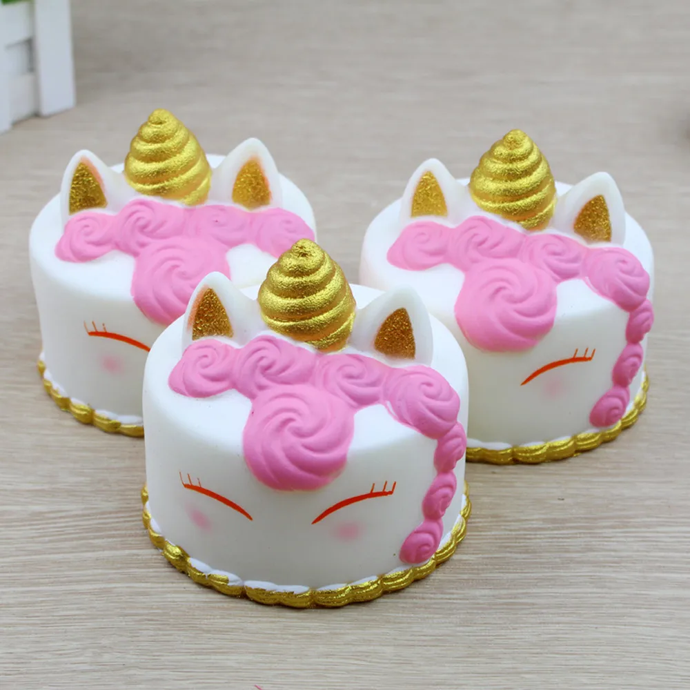 

Jumbo Kawaii Galaxy Unicorn Squishy Cake Panda Bread Squishies Cream Scented Slow Rising Relieve Stress Squeeze Toys Kid Gift