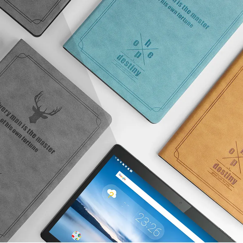 Умный чехол книжка для Lenovo TAB M10 10 1 дюймов TB X505 X505L X505F в стиле ретро с рисунком