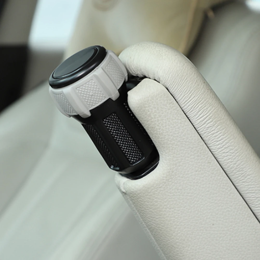 

Крышка с ручкой для центрального сиденья, украшение для консоли серого/черного цвета, алюминиевый подлокотник для автомобиля