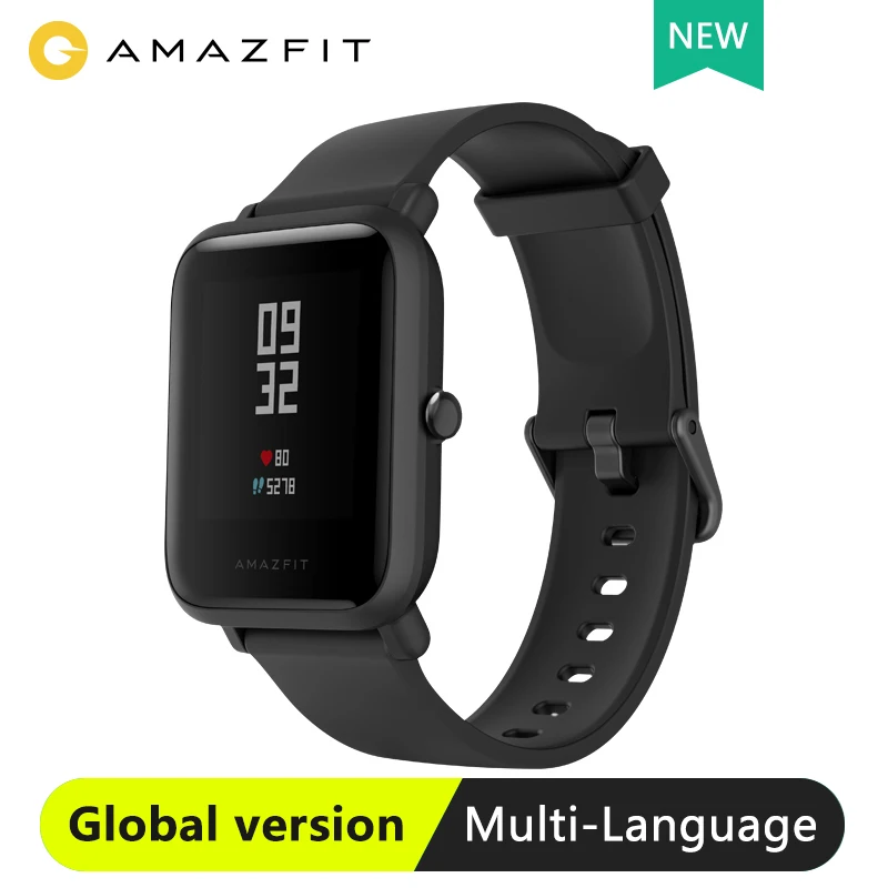 Умные часы Amazfit Bip Lite глобальная версия умные с 45 днями в режиме ожидания GPS |