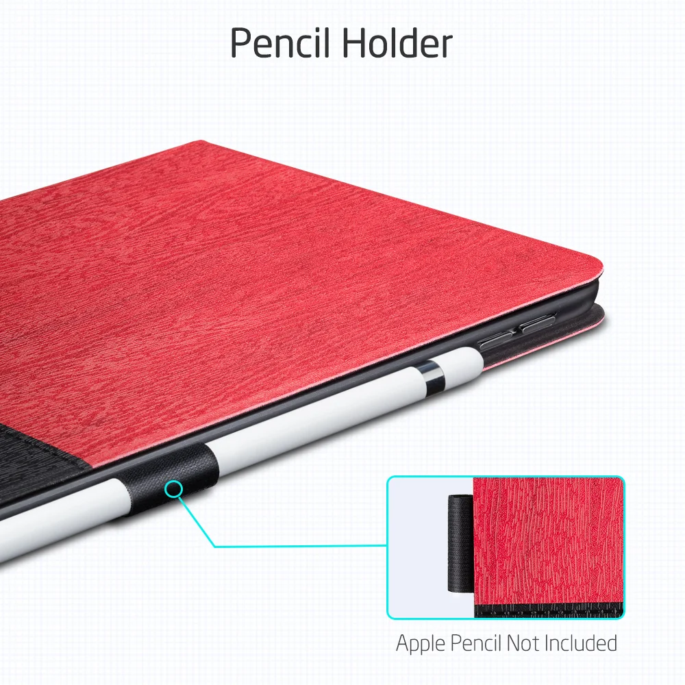 Для Apple, IPad 9,7 дюймов,&, ESR из искусственной кожи, умный чехол, чехол с карандашом, держатель для IPad 9,7, A1822, A1823, A1893, A1954