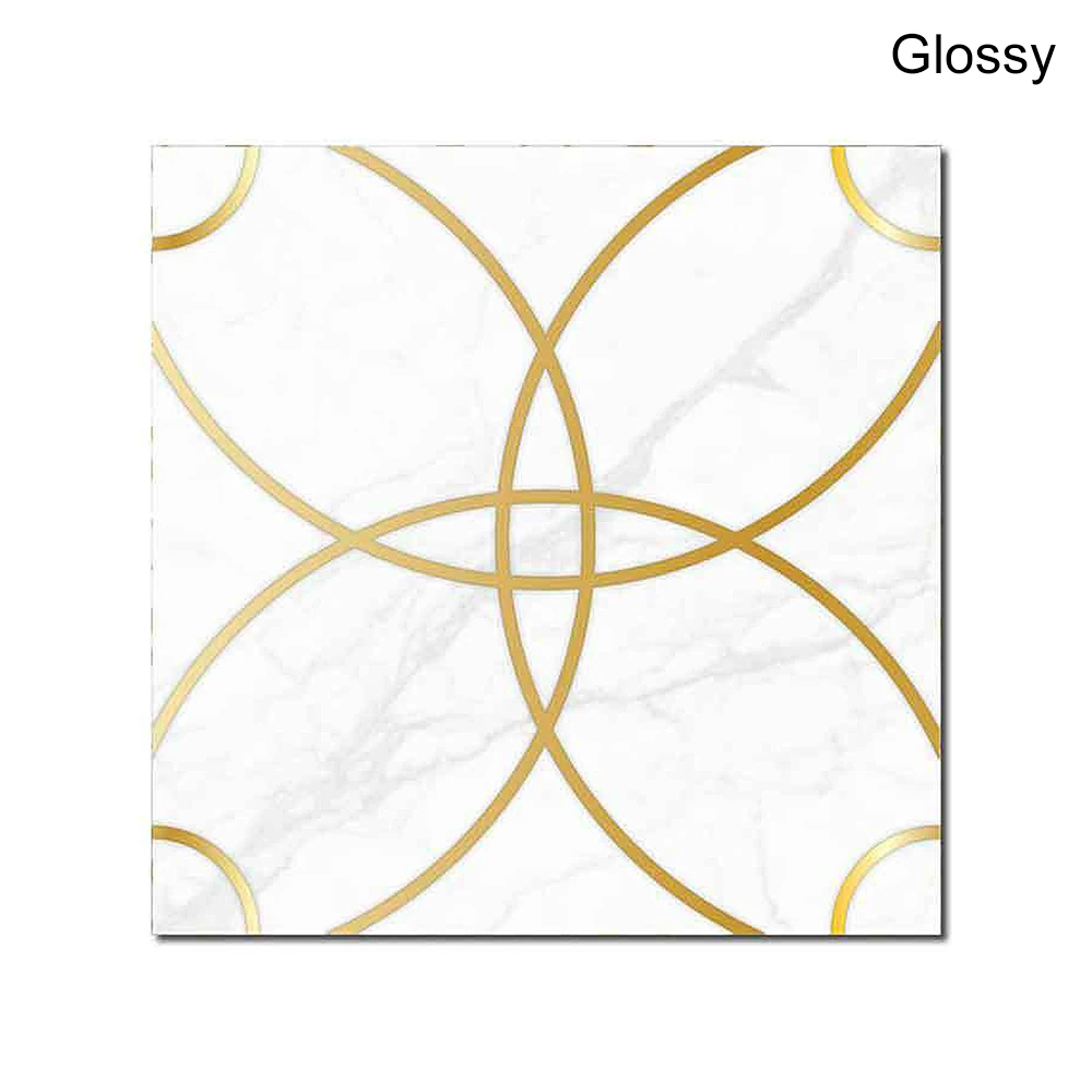 10 шт. металлическая текстура золотые геометрические узоры плитки наклейки для