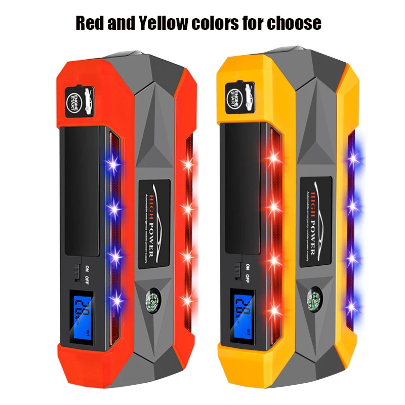 Автомобиль Jump Starter Power Bank Портативный аккумулятор Аварийное пусковое устройство