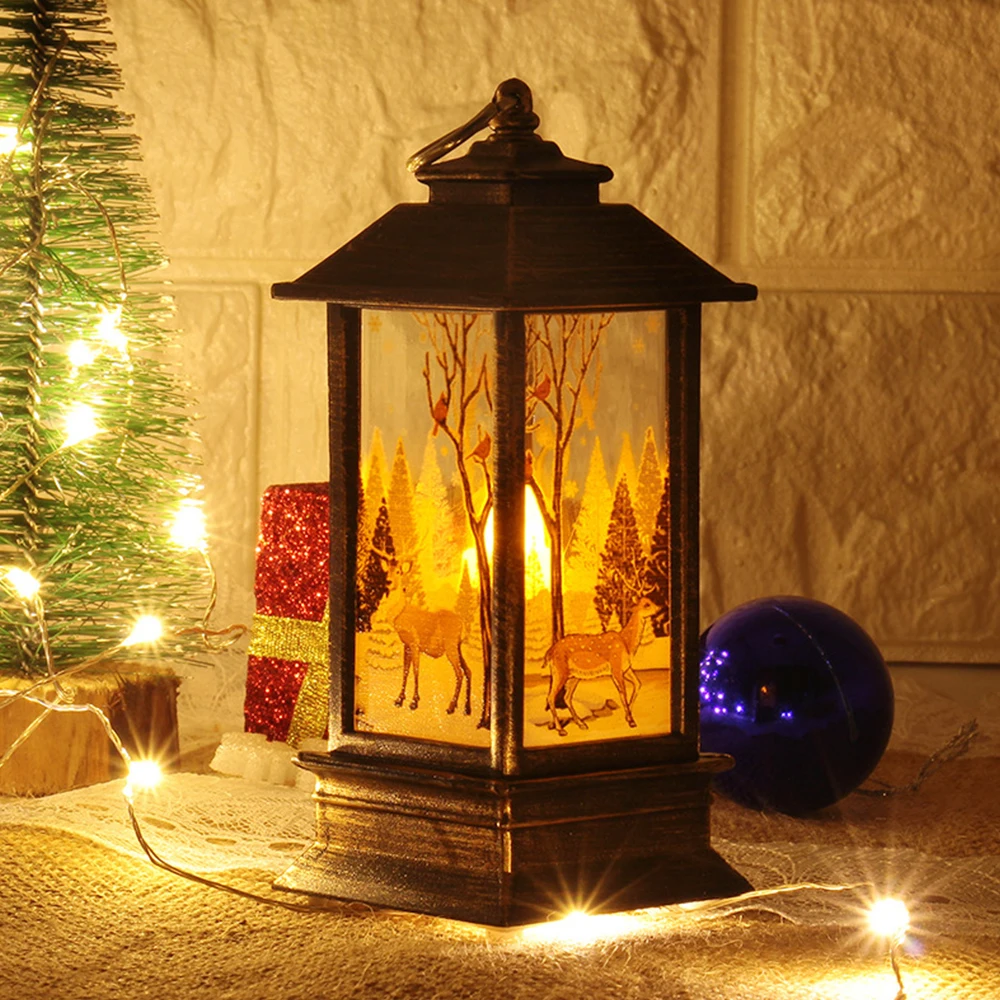 Рождественская свеча светодиодсветильник Чи Рождественское украшение вечерние