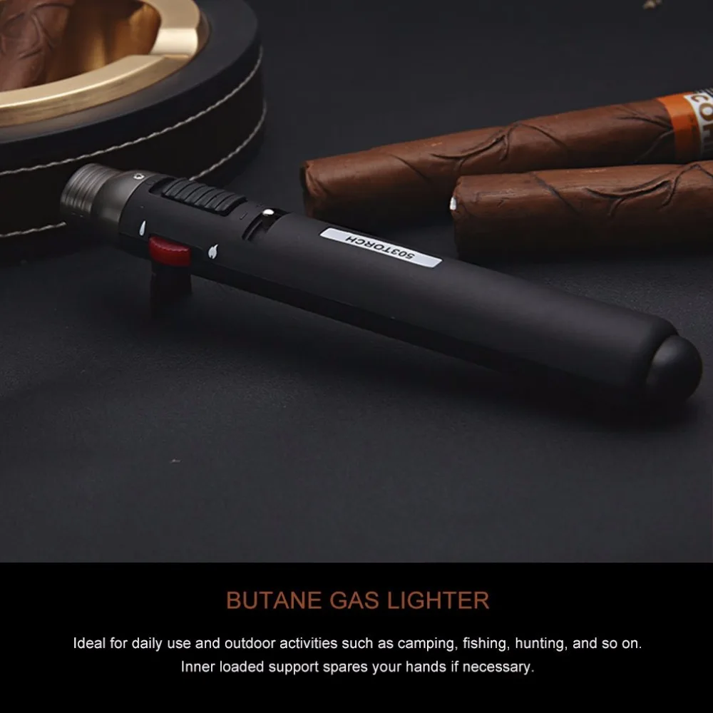 Портативная уличная кухонная зажигалка с поворофонарь на 1300 градусов струйный