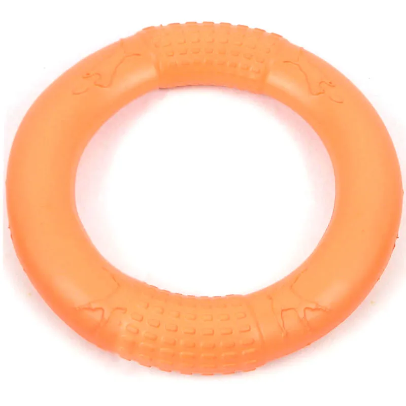 

Discos voladores para mascotas, extractor de anillo de forma para perros, resistente a mordeduras,