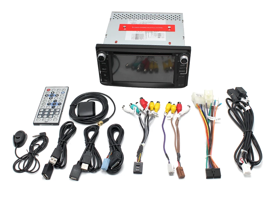 MARUBOX KD-6229 Универсальный 6," Автомобильный dvd-плеер для Toyota, Daihatsu, 2 Din автомобильный радиоприемник с gps навигацией стерео радио Bluetooth