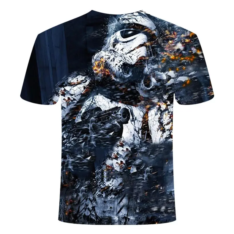 T shirt Homme Camisetas Hombre Novelty Star Wars A New Hope Robot Men T-Shirts Tshirts 3D Print Male Funny Tees S-6XL