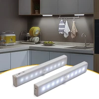 610 led motion sensor light wireless led night light closet night lamp for bedroom kitchen cabinet staircase backlight