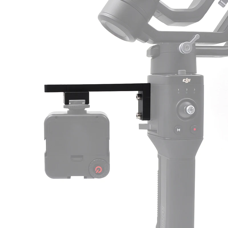 DJI Ronin SC Ronin-S Аксессуары Расширенный кронштейн монитора светодиодный видео свет монтажная пластина с холодным башмаком 3/8 1/4 дюйма адаптер