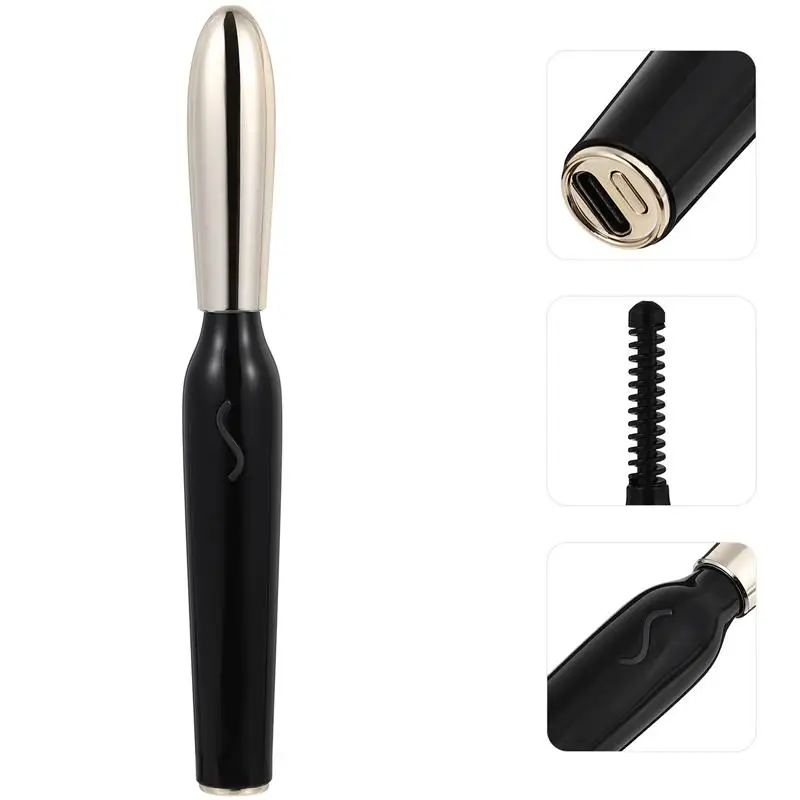 

1 Set Eyelash Curler Curling Heating Heated Electric Safe Curling Clip Portable Clip Convenient Tool