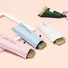 Зонт-трость женский Карманный, складной, Сверхлегкий, с защитой от ультрафиолета