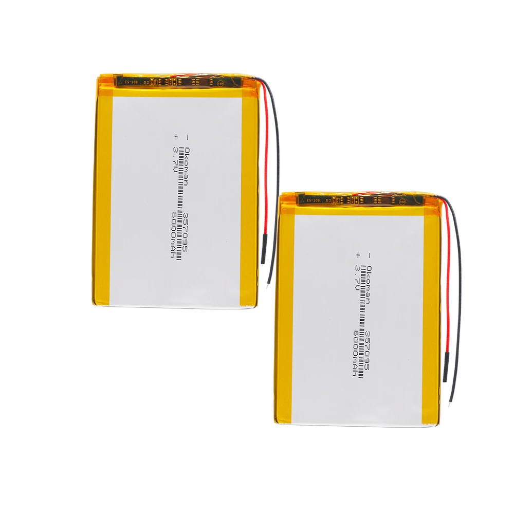 357095 3 7 V 6000mah (полимерная литий ионная батарея) батарея для планшетного ПК дюймов MP3