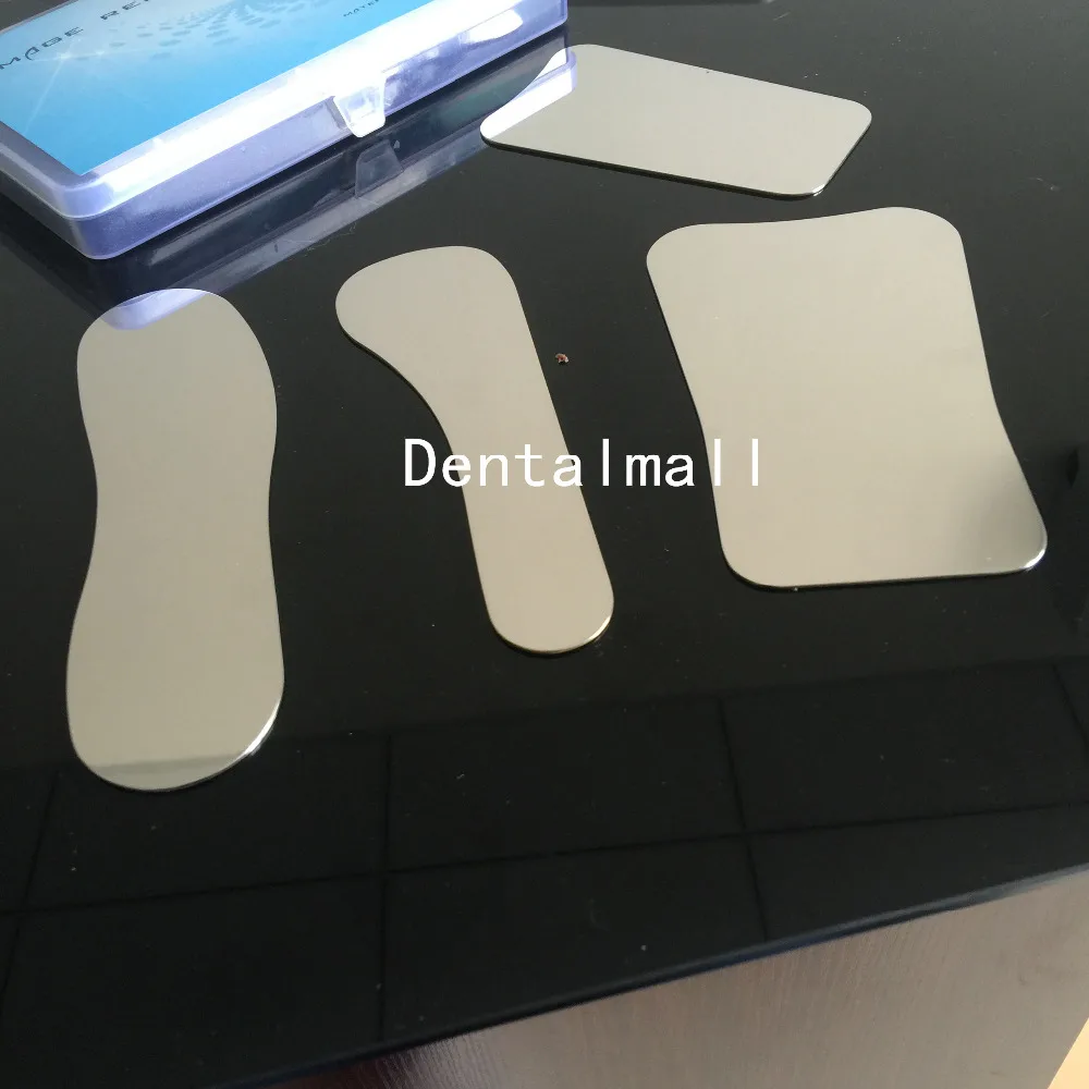 4 шт./кор. стоматологическая клиника из нержавеющей стали фото зеркала