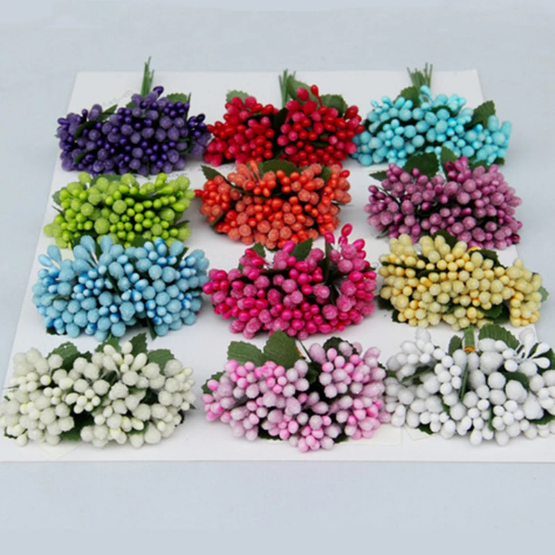 12 шт./лот искусственные стебли из тутового дерева для венка свадебный венок