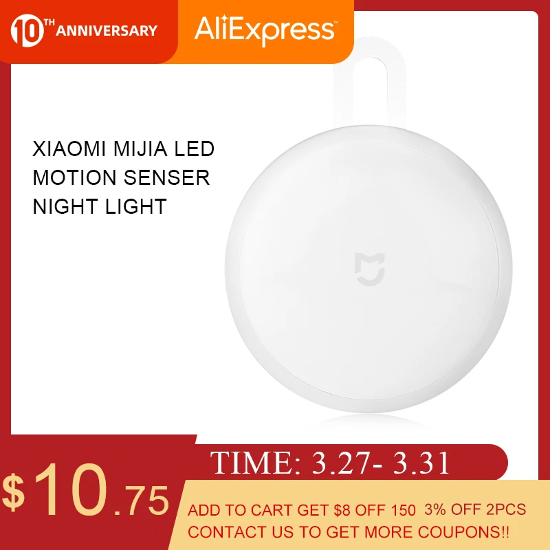 Xiaomi Mijia LED коридор ночник датчик движения тела для инфракрасный пульт
