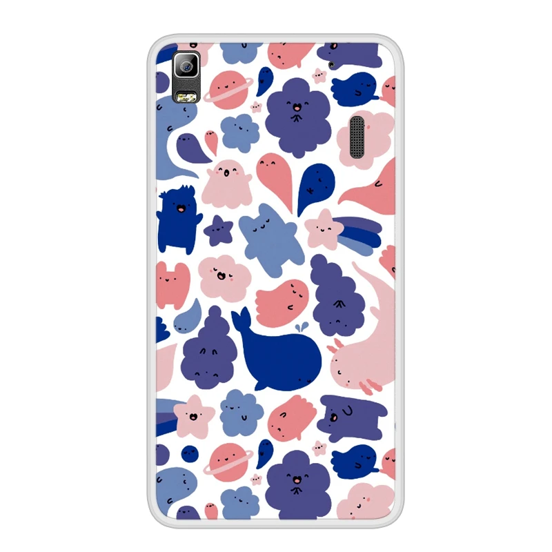 Чехол для Lenovo K3 Note мягкий силиконовый чехол из ТПУ с милым рисунком в наличии |