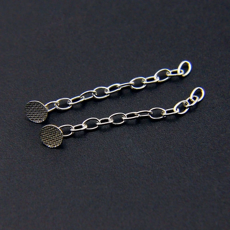 Стоматологическая Ортодонтическая щеточка Тяговая цепь серебряные круглые