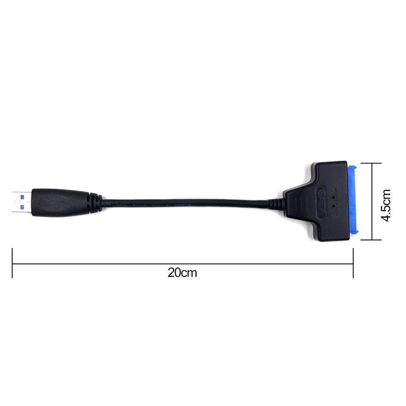 USB 3 0 на SATA адаптер кабель для 2 5 дюйма SSD/HDD накопители внешний конвертер и 0-SATA III conv