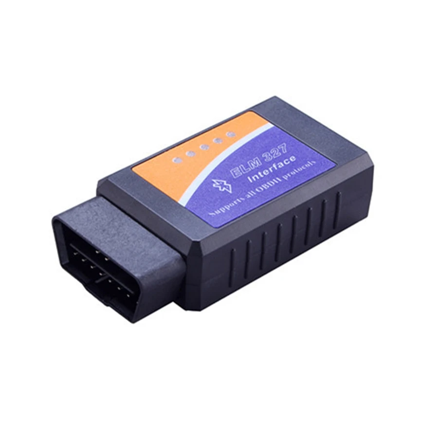 ELM327 V2.1 Bluetooth ELM 327 низкая цена чем V1.5 для интерфейса Android OBDII считыватель кодов OBD2