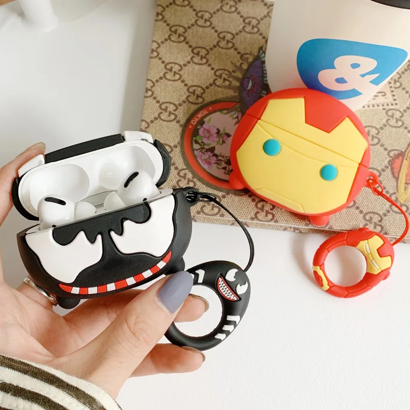 Милый чехол для пар Apple Airpods Pro беспроводной Bluetooth Airpod 3 коробки Air Pods мультяшный