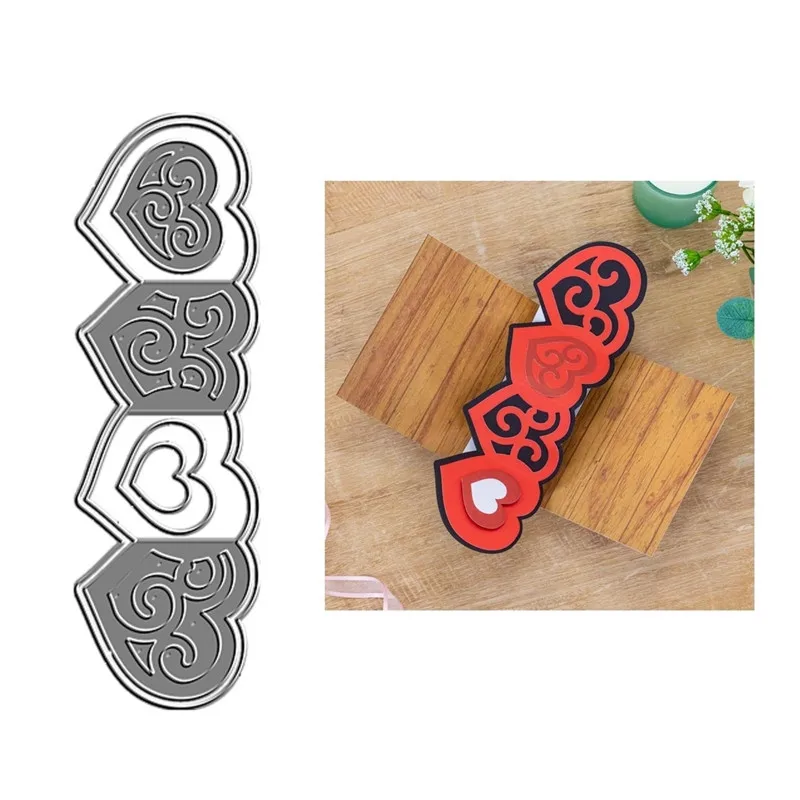 Металлические пресс-формы для скрапбукинга New2021 бумаги выдвижная открытка