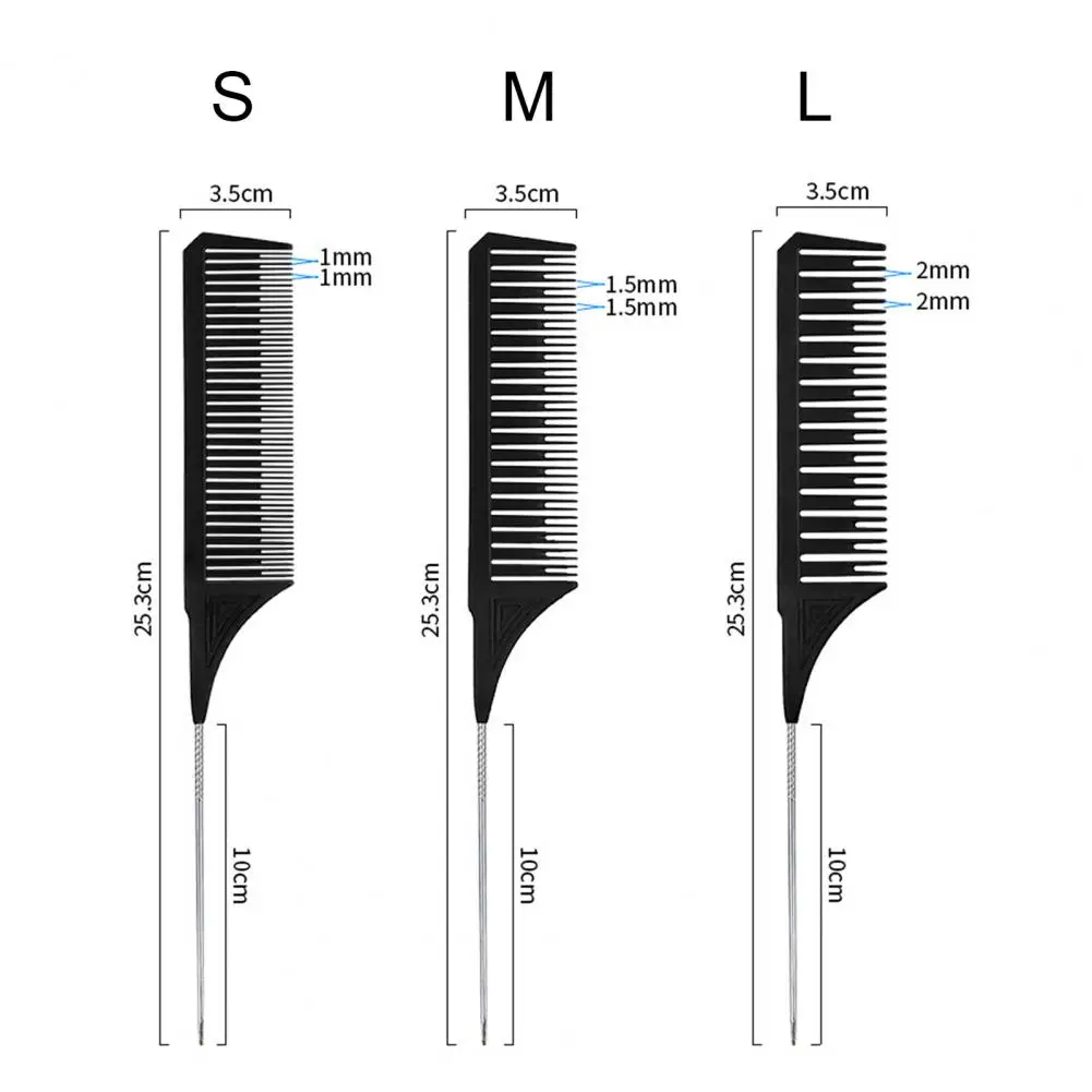 Professional Styling Comb Good Toughness PC Tip-tail Hair Highlighting for Stylist Barbershop | Красота и здоровье