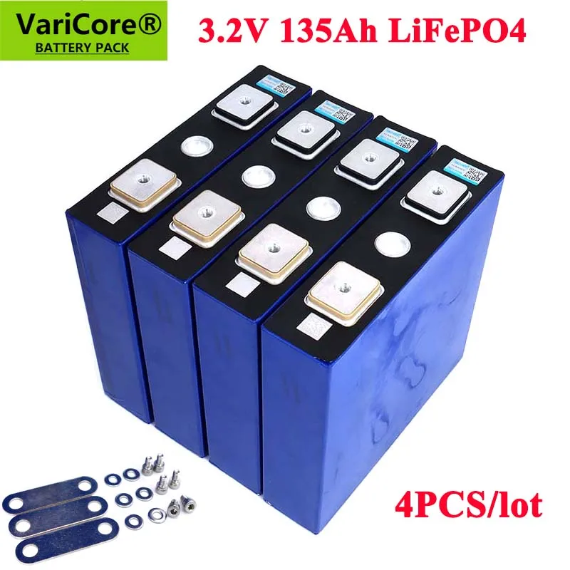 VariCore 4pcs 3.2v 310Ah 280Ah 240Ah 105Ah Lifepo4 Rechargeable Battery Lithium Iron Phosphate Solar Cell 12v 24v 36v Tax Free |