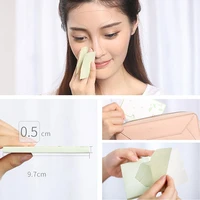 200sheetspack tissue papers green tea smell makeup cleansing oil absorbing face paper absorb blotting facial cleanser face tool