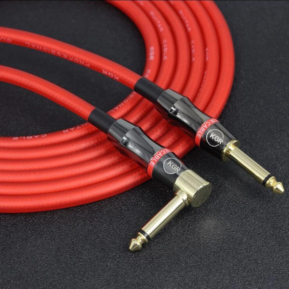 Высокое качество 3 м 6 10 бескислородно медная шумоподавляющая Электрогитара Бас