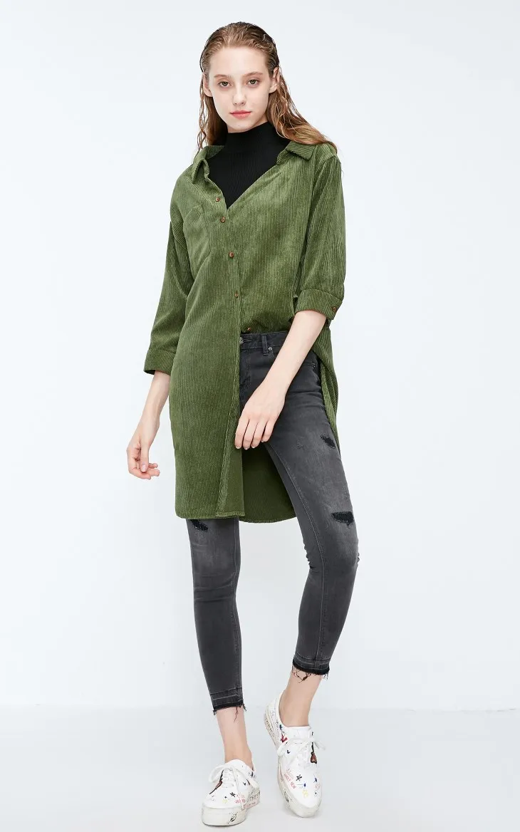 Vero Moda Новые поступления OL Стиль Круглый вырез из двух частей 3/4 рукава платье | 318431508