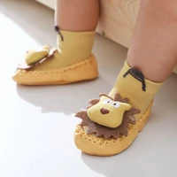spring and autumn new baby footwear floor shoes baby toddler socks childrens non slip floor socks short tube socks