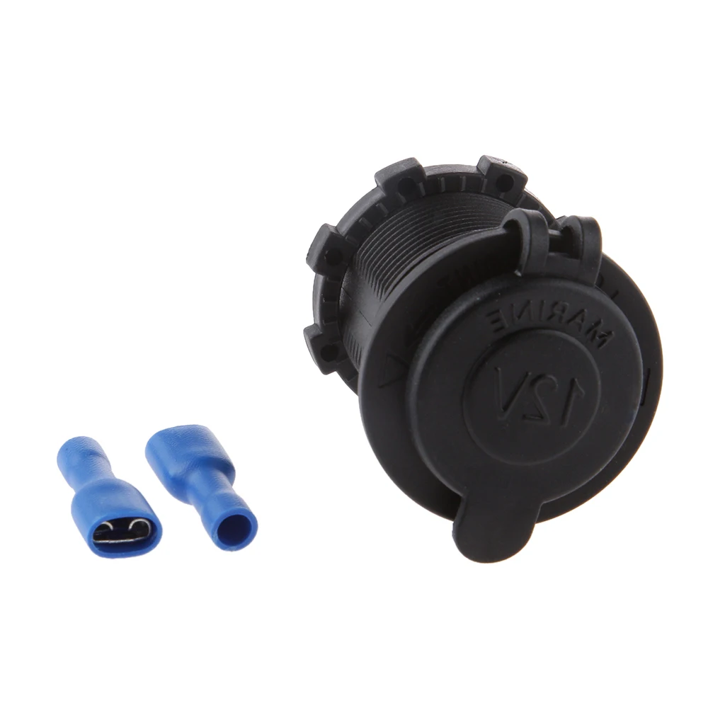 

Waterproof 12V Car Lighter Socket USB Charger Power Adapter Outlet