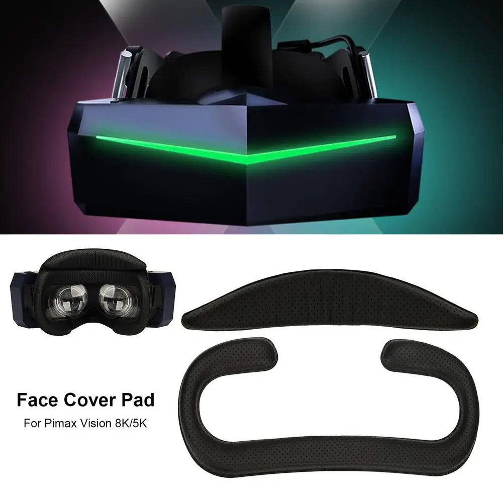 For Pimax Vision 8K/5K Replacement Leather Face Pad Cushion Cover Bracket Memory Ponge Protective Mat Eye VR Accessory | Электроника