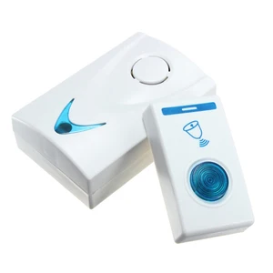 new doorbell wireless anti interference wall mounted home door ring bell security access control system dom668 free global shipping