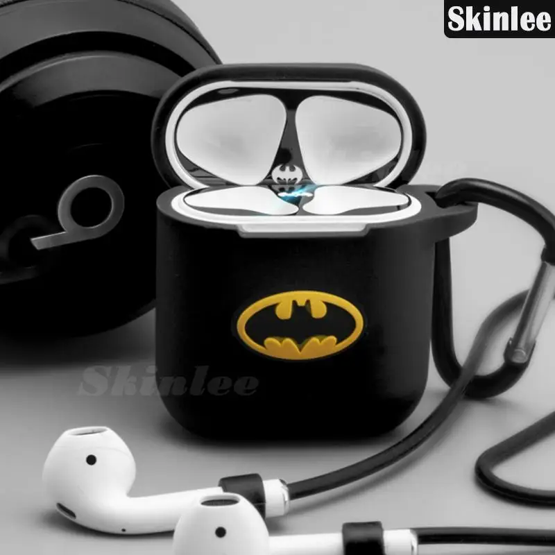 Skinlee для Airpods Pro Чехол с мультипликационным принтом из жидкого силикона дизайн