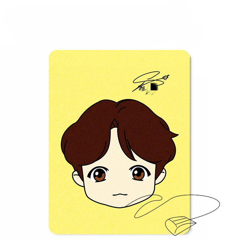 Wholesale Kpop House Of Bangtan Boys Artoon Cute Mouse Pad Mousepepad Computer Desk Mat Table Pads Office Supplies Mousepad | Канцтовары