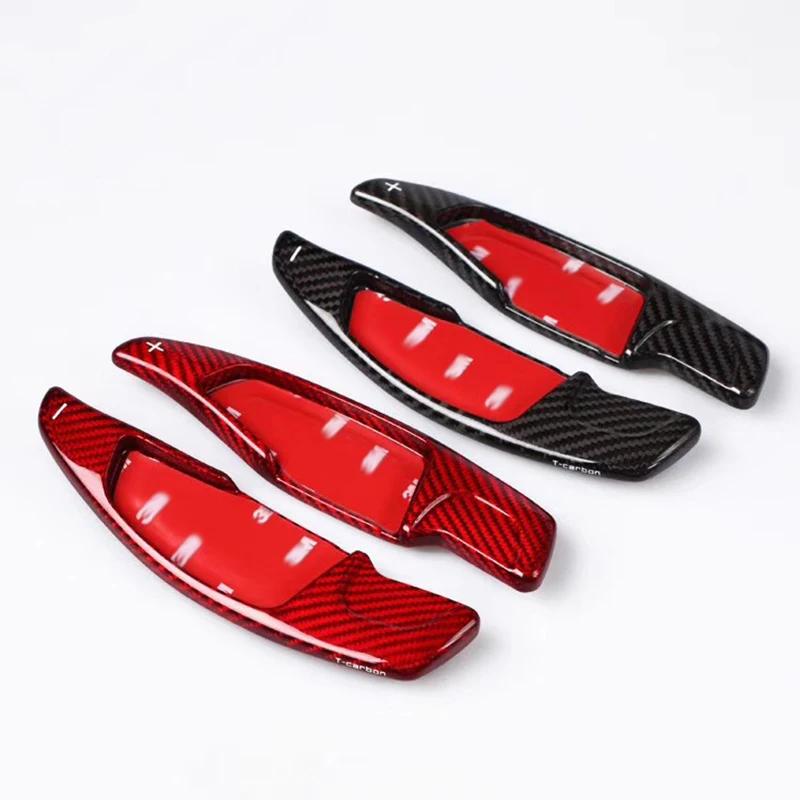 

Car styling Real Carbon Fiber Steering Wheel Shift Paddles Extension For BMW New 5 series G30 G38 7 series G10 G12