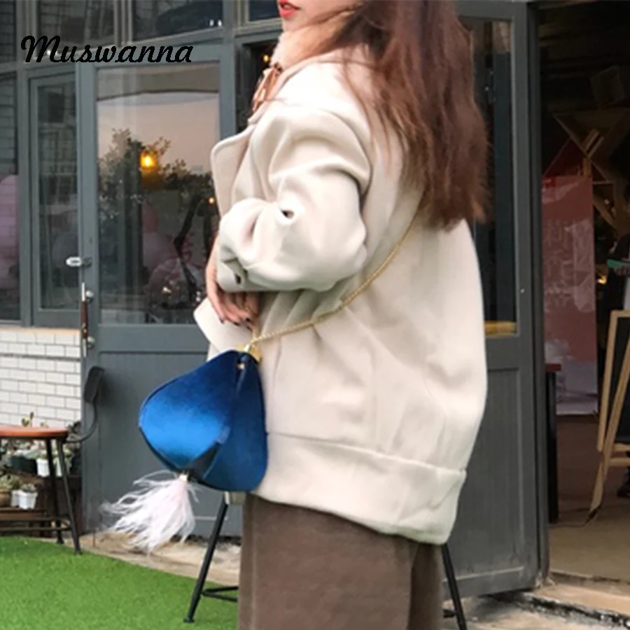 Роскошная брендовая бархатная женская сумка с перьями фонарик на шнурке через