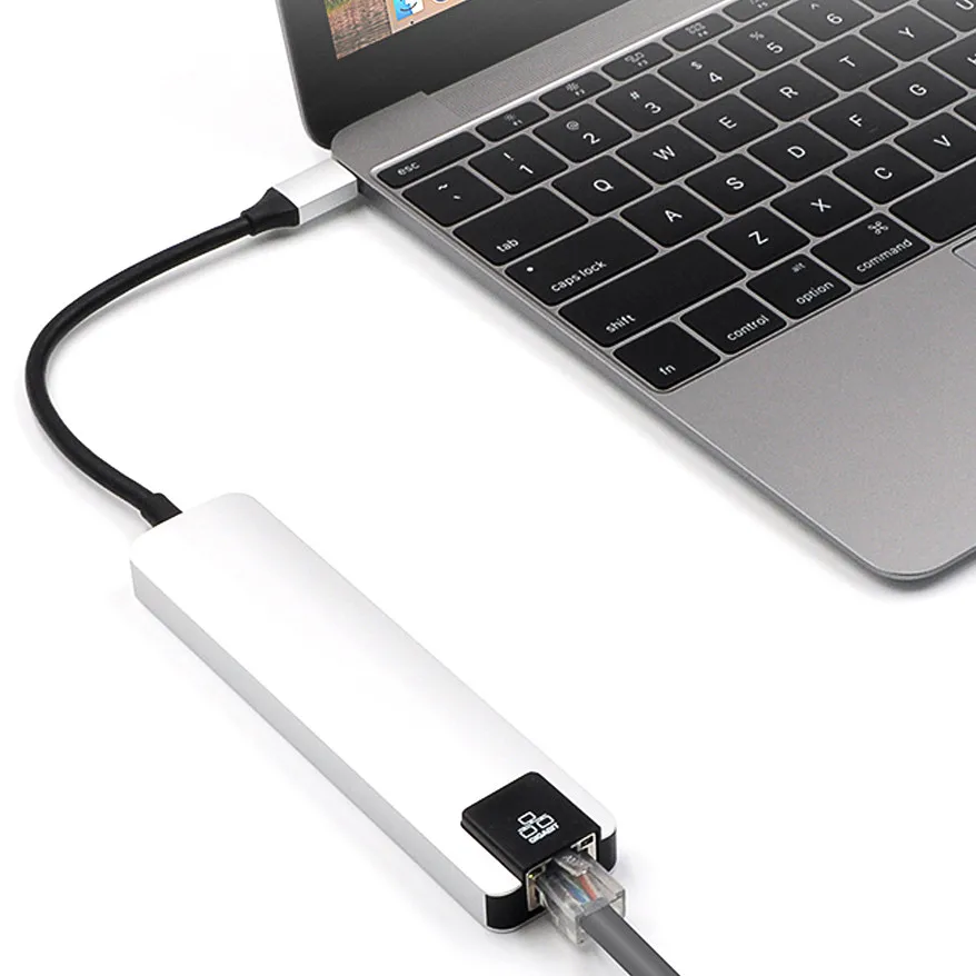 Heat-5in1 Кабель с разъемом USB типа C 4K Hdmi USB C Gigabit Ethernet RJ45 LAN адаптера переменного тока с 10/8/7/Vista Windows, M-переменного тока совместимого с операционной системой SD карта# G1