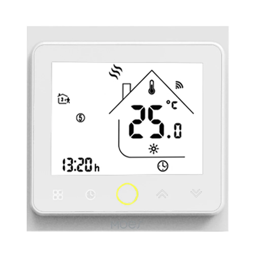 

Touch Wi-Fi Smart Thermostat Temperature Controller App Control Voice Control Gas Boiler Heating Thermoregulator
