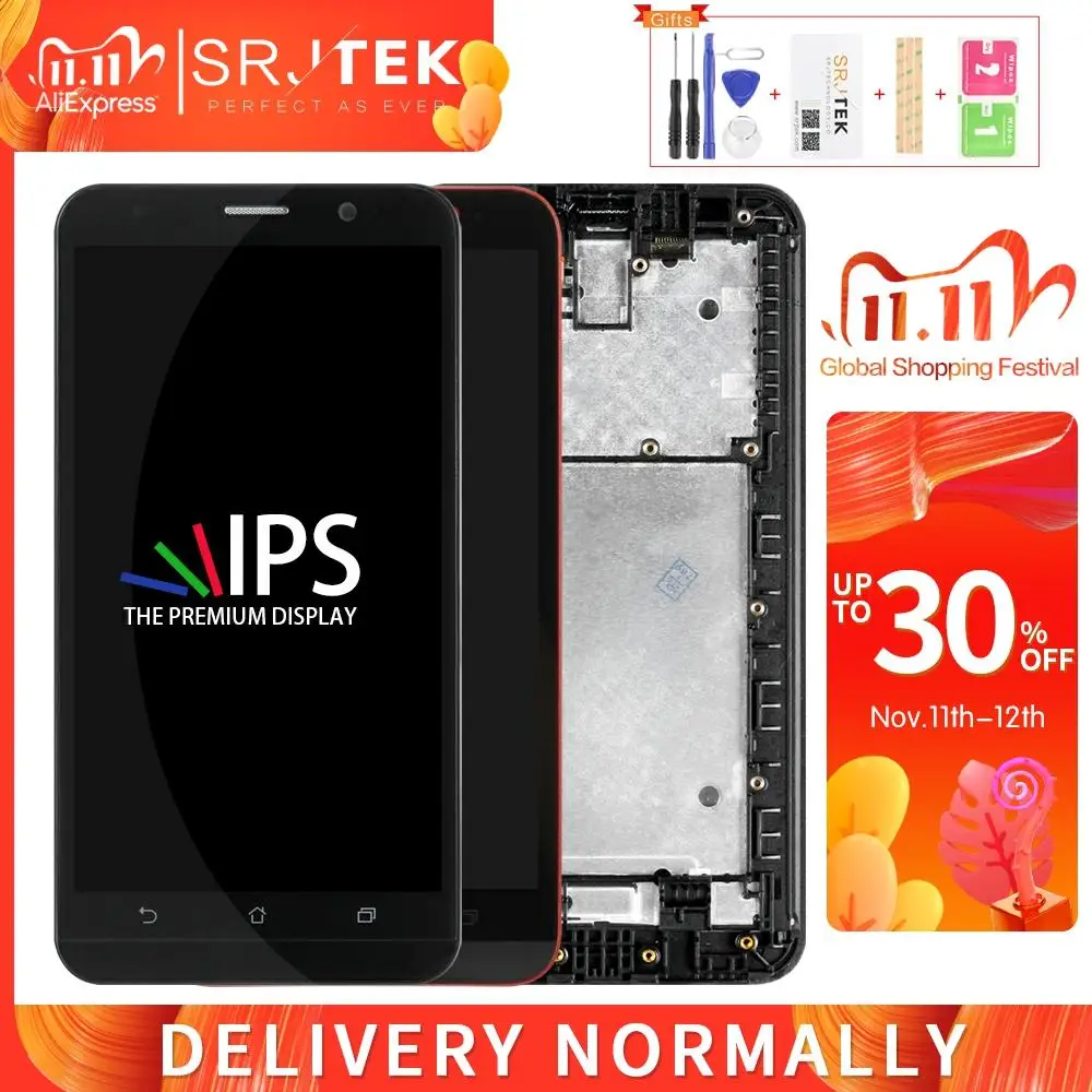 Для Asus Zenfone 2 LCD ZE551ML дисплей Z00AD Z00ADB Z00ADA для ze551ml ЖК экран сенсорный дигитайзер