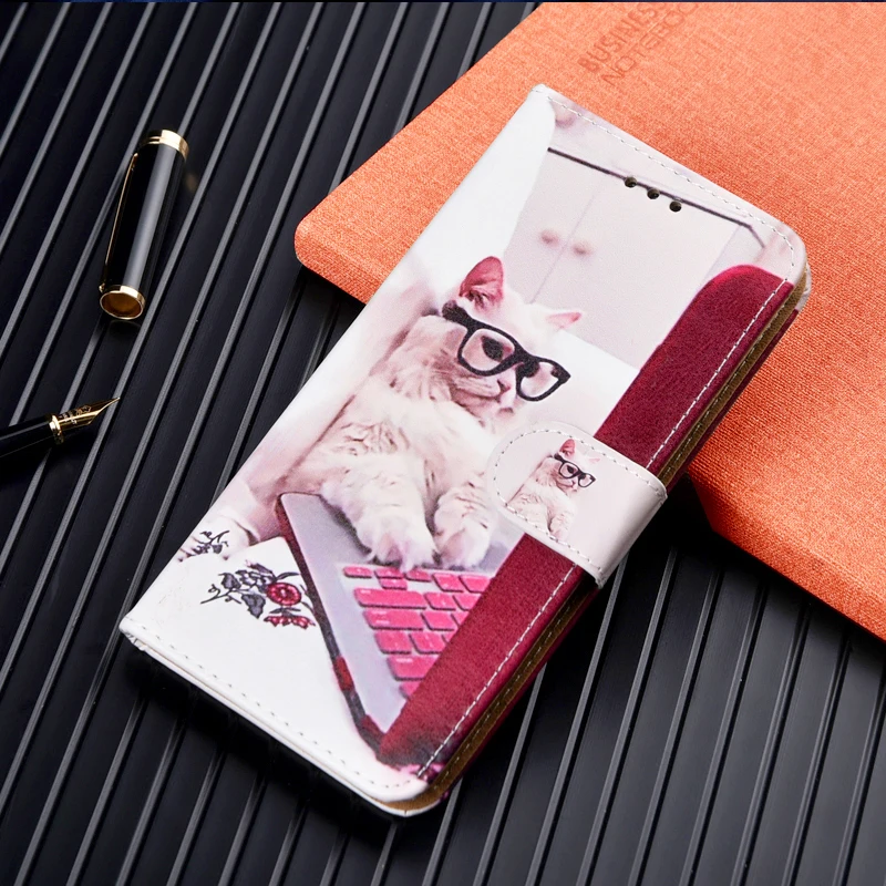 Чехол-Кошелек Для Vodafone Smart V11 V10 N10 X9 E9 Ultra 6 Prime 7 роскошный мультяшный чехол с